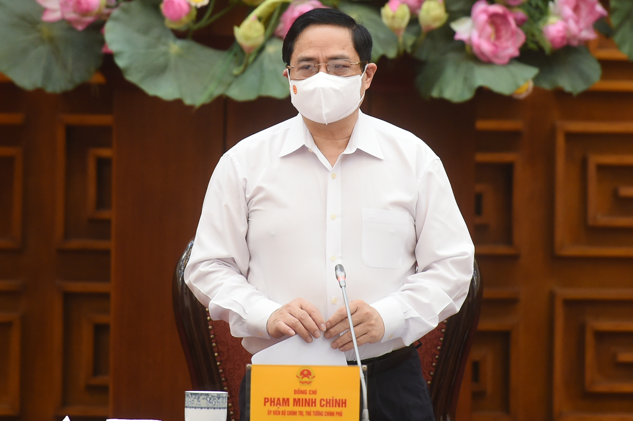 Đồng chí Phạm Minh Chính, Ủy viên Bộ Chính trị, Thủ tướng Chính phủ làm Trưởng Ban chỉ đạo Quốc gia phòng, chống dịch COVID-19